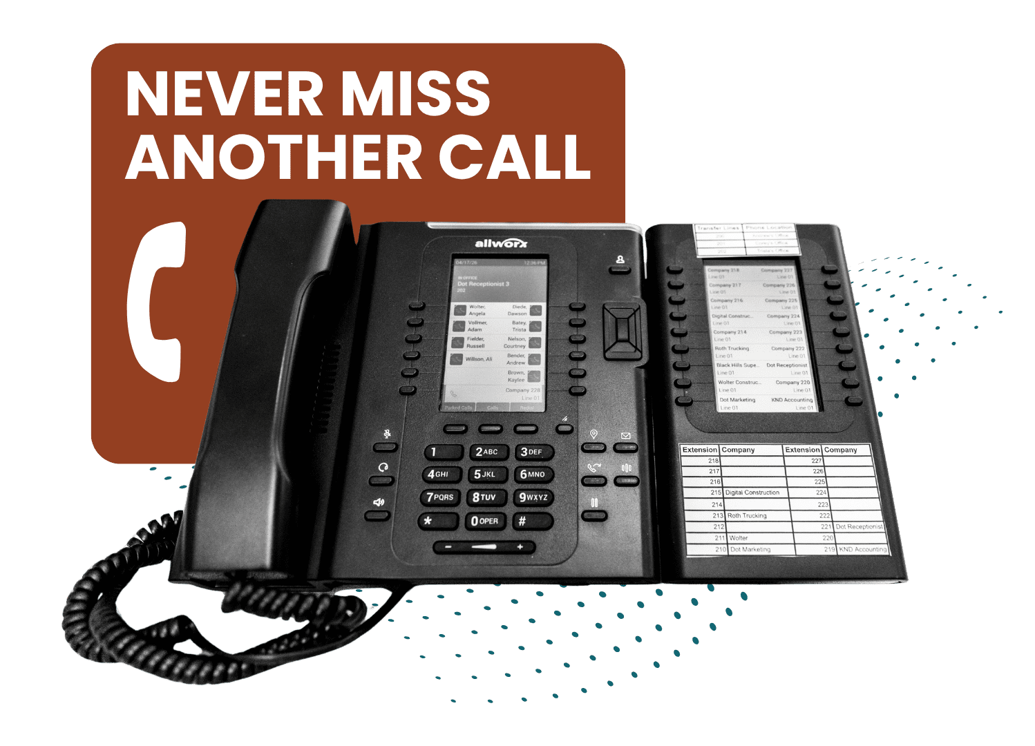 Never Miss a Call with Dot Receptionist Services